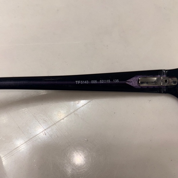 Tom Ford Purple and Black Eyeglasses - Picture 7 of 8